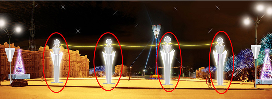 К Новому году на улицах Ростова появятся белые медведи 5 К Новому году на улицах Ростова появятся белые медведи 5