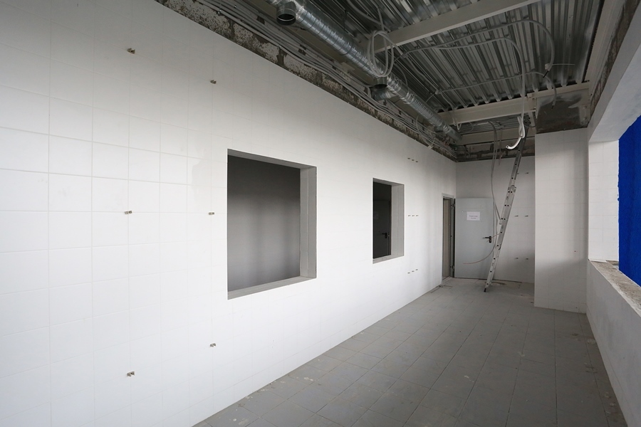 На нижегородском стадионе завершена прошивка газона 25 На нижегородском стадионе завершена прошивка газона 25