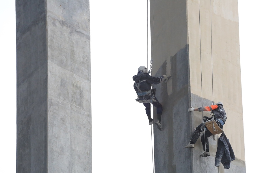 На нижегородском стадионе завершена прошивка газона 28 На нижегородском стадионе завершена прошивка газона 28