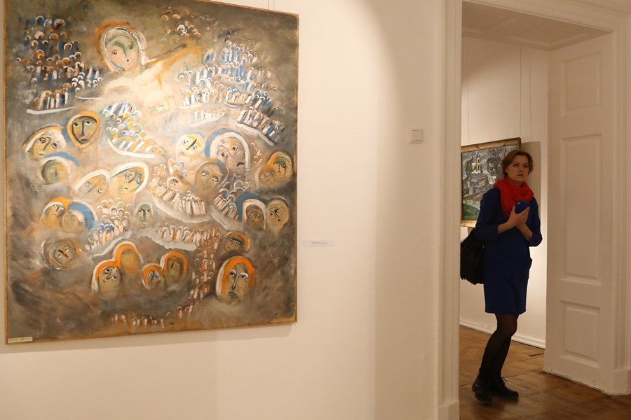 В НГХМ открылась выставка к 100-летию русских революций «Красная Атлантида» 13 В НГХМ открылась выставка к 100-летию русских революций «Красная Атлантида» 13