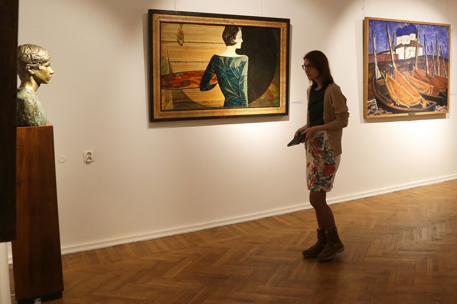 В НГХМ открылась выставка к 100-летию русских революций «Красная Атлантида» 14 В НГХМ открылась выставка к 100-летию русских революций «Красная Атлантида» 14