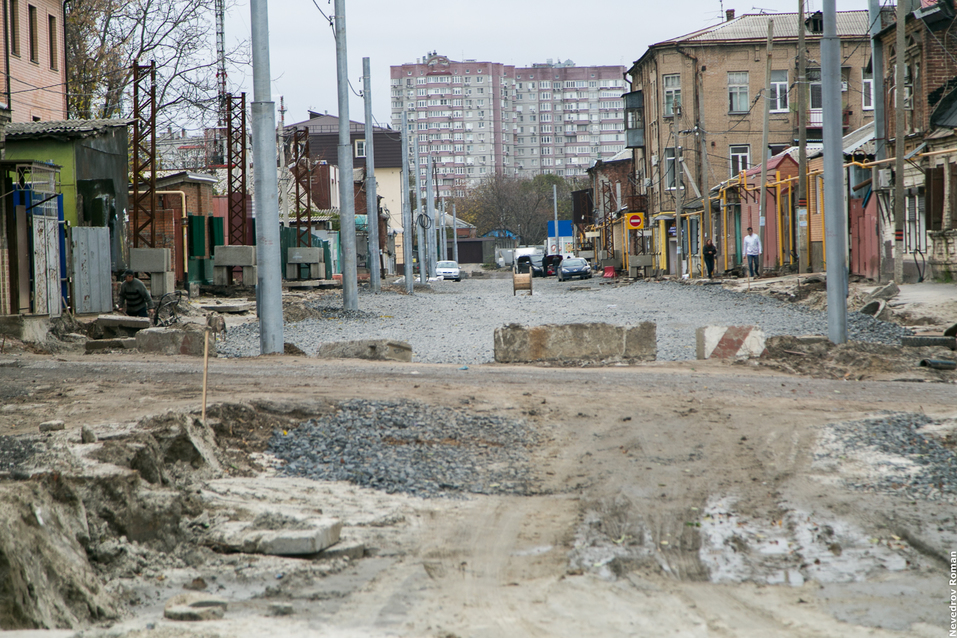Как идет реконструкция улицы Станиславского в Ростове ФОТО 3 Как идет реконструкция улицы Станиславского в Ростове ФОТО 3