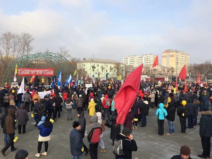 «Катастрофа чувствуется по запаху». Советники Путина выступили на митинге против ГОКа 2 «Катастрофа чувствуется по запаху». Советники Путина выступили на митинге против ГОКа 2