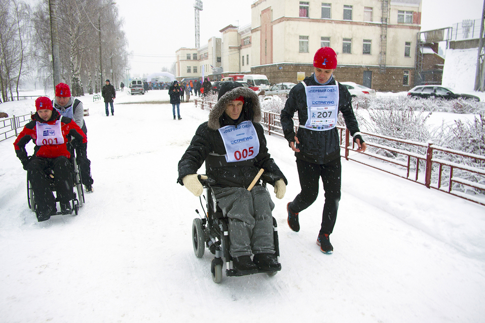 Первый инклюзивный дружеский забег «Первый снег» прошел в Нижнем Новгороде 16 Первый инклюзивный дружеский забег «Первый снег» прошел в Нижнем Новгороде 16