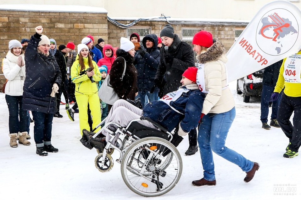 Первый инклюзивный дружеский забег «Первый снег» прошел в Нижнем Новгороде 17 Первый инклюзивный дружеский забег «Первый снег» прошел в Нижнем Новгороде 17