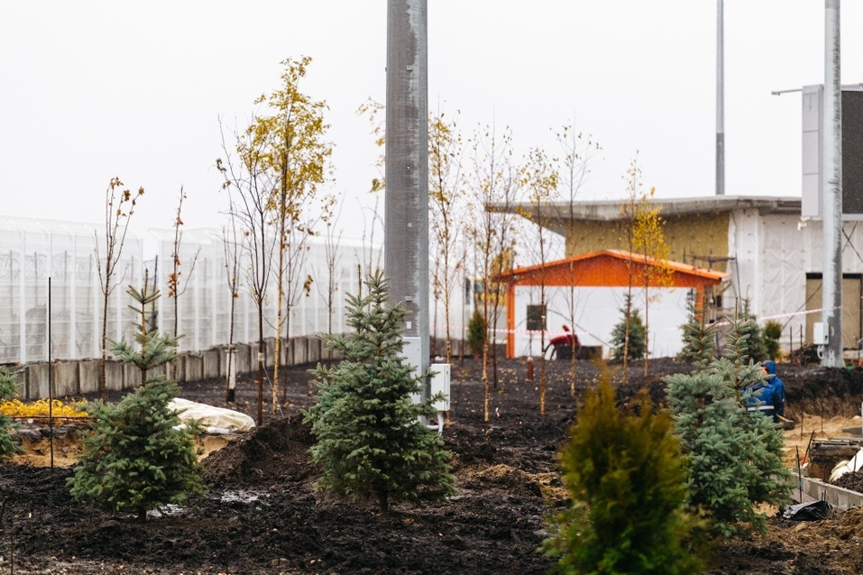 На стадионе в Нижнем Новгороде начали монтировать фасад 5 На стадионе в Нижнем Новгороде начали монтировать фасад 5