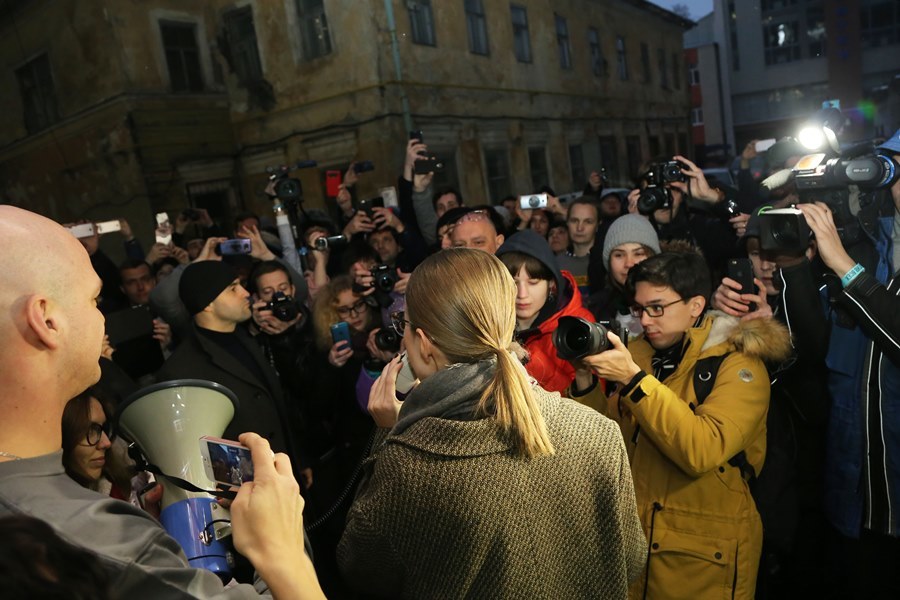 Ксения Собчак открыла штаб в Нижнем Новгороде и встретилась с жителями 7 Ксения Собчак открыла штаб в Нижнем Новгороде и встретилась с жителями 7