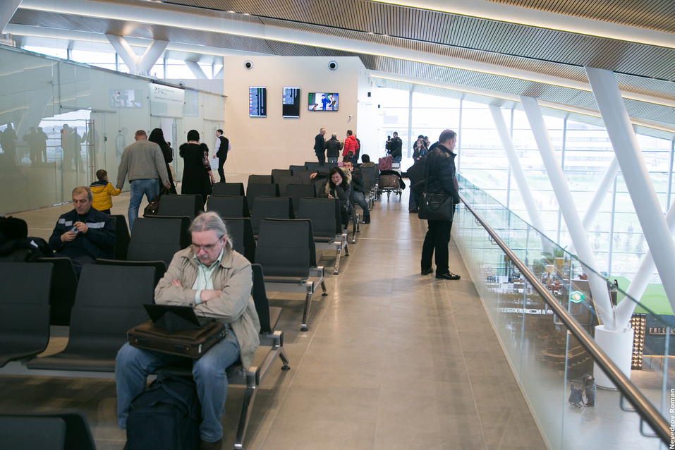 Аэропорт "Платов": Первый день работы ФОТОРЕПОРТАЖ 7 Аэропорт "Платов": Первый день работы ФОТОРЕПОРТАЖ 7