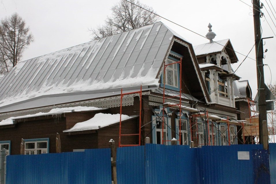 Восстановление «нижегородского теремка» на ул. Дальней идёт полным ходом 3 Восстановление «нижегородского теремка» на ул. Дальней идёт полным ходом 3