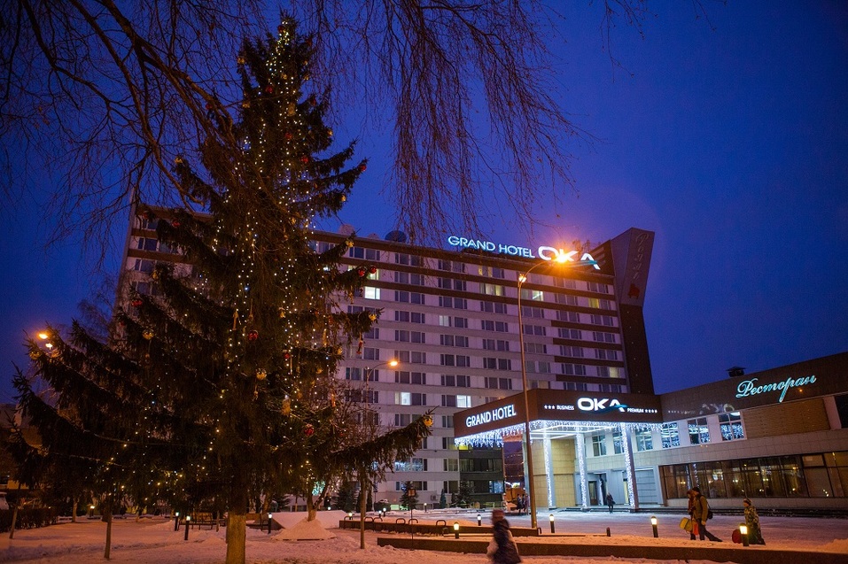 «Горьковская Ёлка» в Гранд Отеле «Ока» открыта 20 «Горьковская Ёлка» в Гранд Отеле «Ока» открыта 20