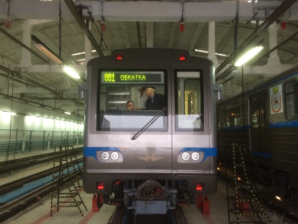 Новые вагоны пополнили подвижной состав нижегородского метро 1 Новые вагоны пополнили подвижной состав нижегородского метро 1