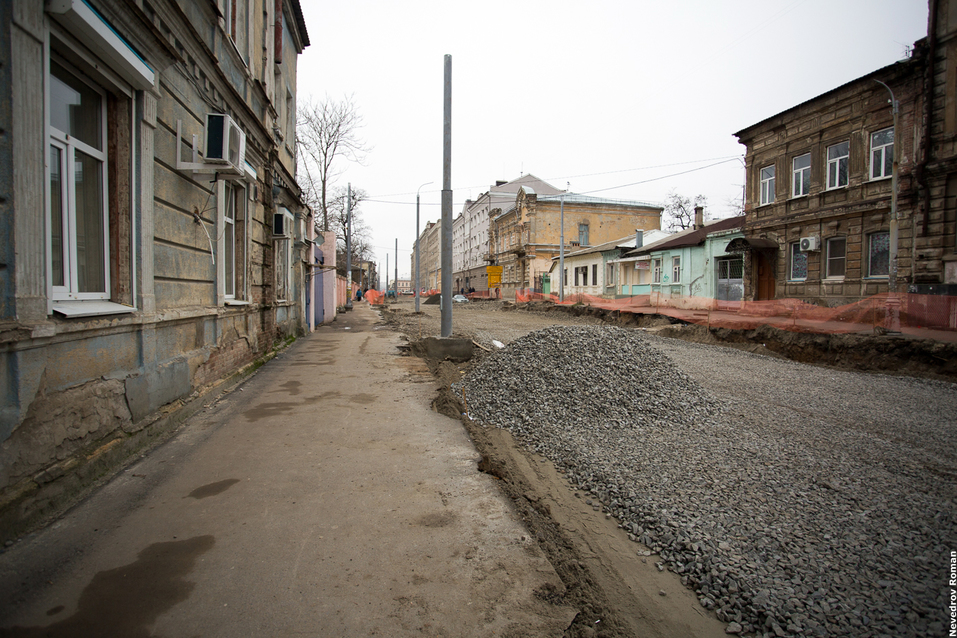 Ремонт улицы Станиславского в Ростове идет в круглосуточном режиме 3 Ремонт улицы Станиславского в Ростове идет в круглосуточном режиме 3