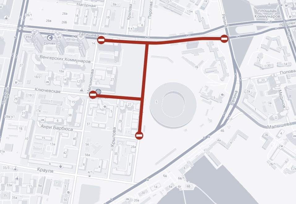 «Это беспредел». Горожане выступили против перекрытия улиц вокруг Центрального стадиона 1 «Это беспредел». Горожане выступили против перекрытия улиц вокруг Центрального стадиона 1