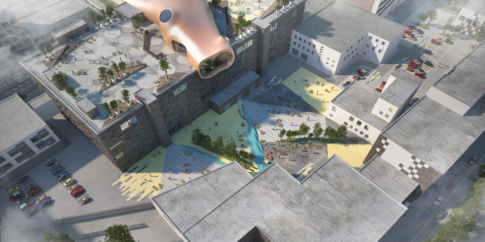 В Красноярске представили проект обновленного ТК «Квант» 3 В Красноярске представили проект обновленного ТК «Квант» 3