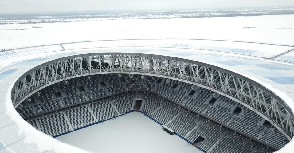 На высотное видео в Нижнем Новгороде попали кадры изменившейся Стрелки 1 На высотное видео в Нижнем Новгороде попали кадры изменившейся Стрелки 1