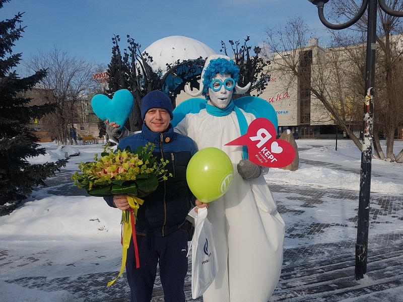 Переполох в городе: челябинцы ловили святого Валентина 5 Переполох в городе: челябинцы ловили святого Валентина 5