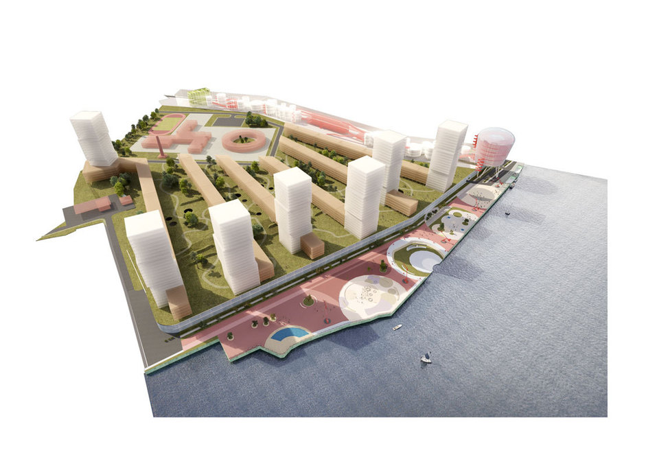 На месте нефтебазы в Красноярске планируют построить микрорайон с оранжереей и аквапарком 3 На месте нефтебазы в Красноярске планируют построить микрорайон с оранжереей и аквапарком 3