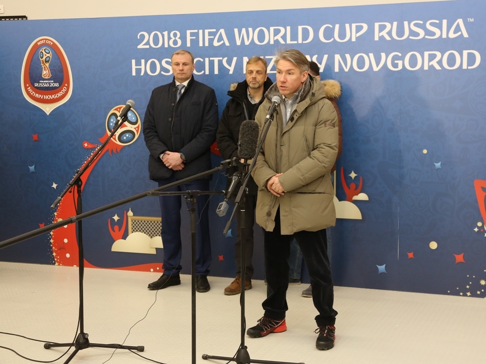 Делегация FIFA оценила ход подготовки «Стадиона Нижний Новгород» к ЧМ-2018
2 Делегация FIFA оценила ход подготовки «Стадиона Нижний Новгород» к ЧМ-2018
2