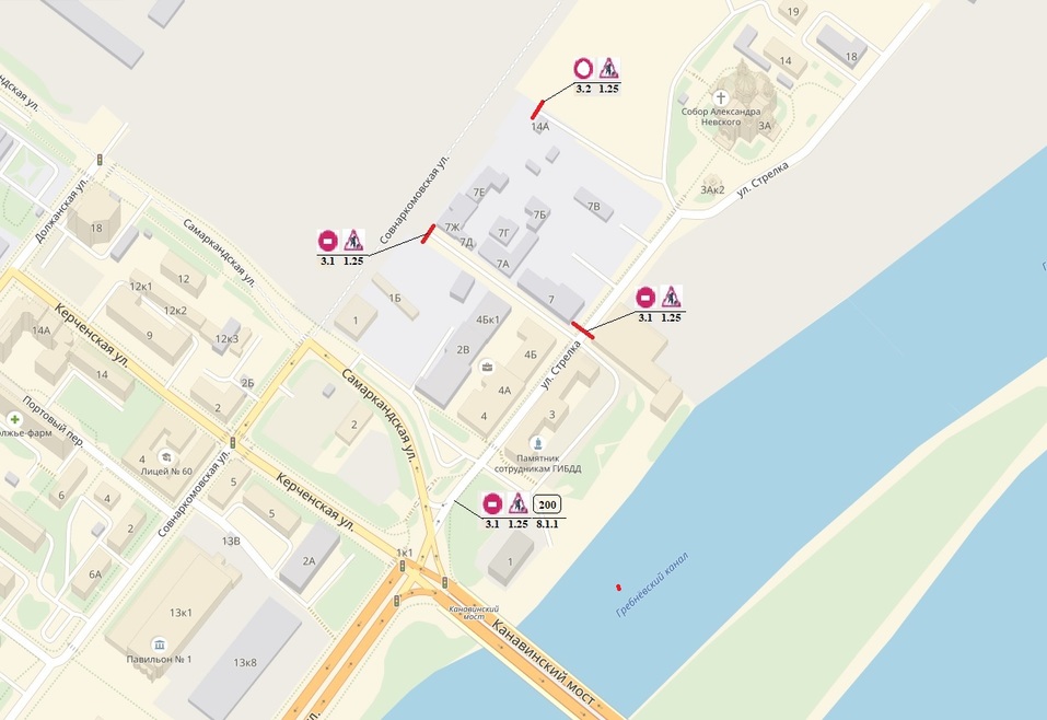 Проезд по Стрелке в Нижнем Новгороде закрывают на неопределённый срок 1 Проезд по Стрелке в Нижнем Новгороде закрывают на неопределённый срок 1