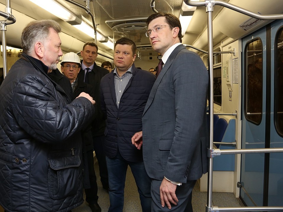 Первый тестовый поезд прибыл на станцию метро «Стрелка». ФОТО 1 Первый тестовый поезд прибыл на станцию метро «Стрелка». ФОТО 1