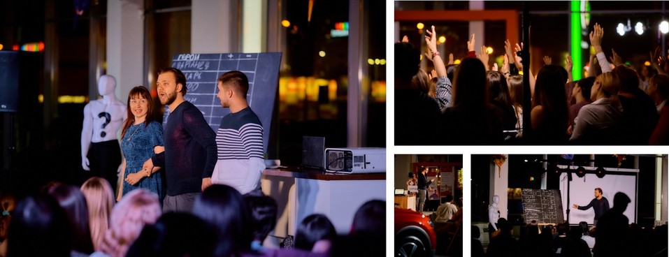 Премьера спектакля «Настоящий..» в автосалоне Медведь-Запад 1 Премьера спектакля «Настоящий..» в автосалоне Медведь-Запад 1