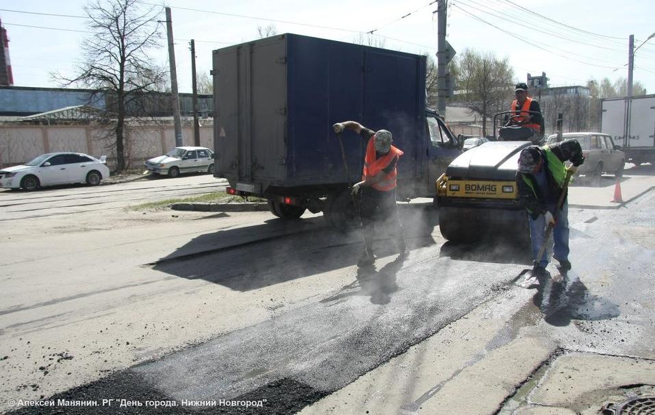 «Контроль за ремонтом дорог будет жестким». Мэр Нижнего Новгорода проверил ямочный ремонт 3 «Контроль за ремонтом дорог будет жестким». Мэр Нижнего Новгорода проверил ямочный ремонт 3