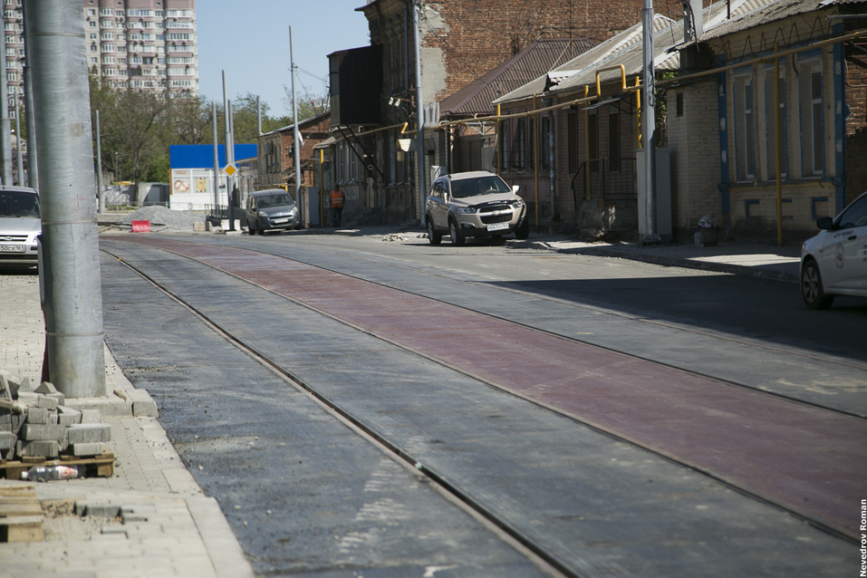 Успеть любой ценой: Как идет реконструкция улицы Станиславского в Ростове 6 Успеть любой ценой: Как идет реконструкция улицы Станиславского в Ростове 6