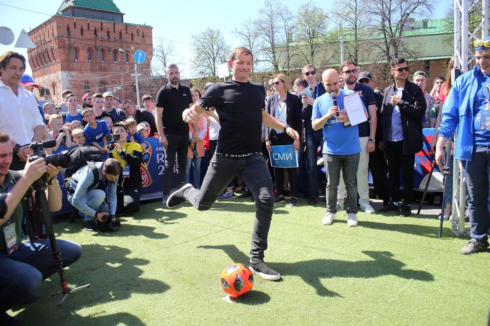 Праздник футбола прошел в Нижнем Новгороде. ФОТОРЕПОРТАЖ 5 Праздник футбола прошел в Нижнем Новгороде. ФОТОРЕПОРТАЖ 5