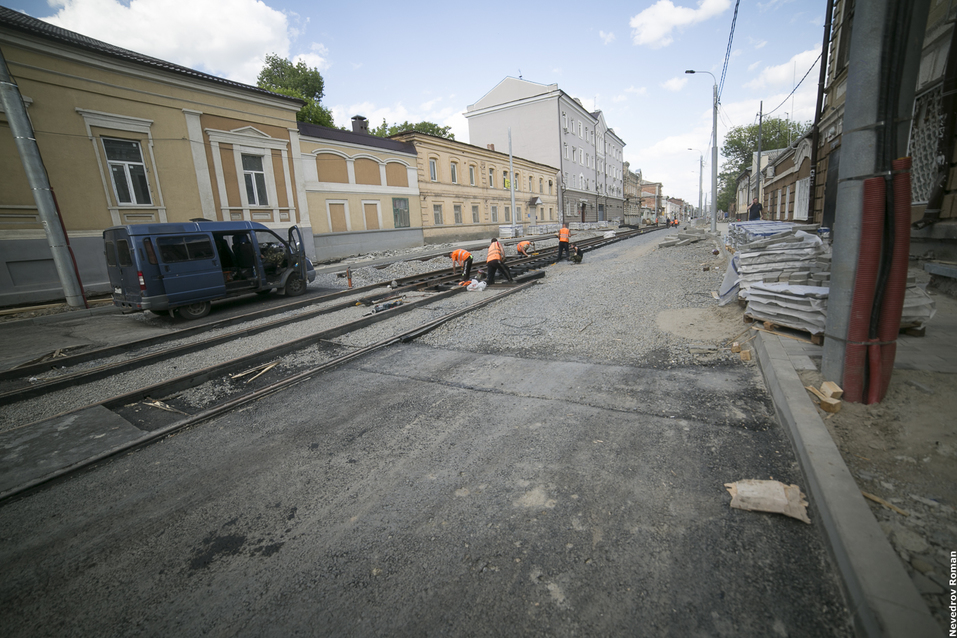 Готовность 80%: Улицу Станиславского в Ростове не успеют завершить до 1 июня ФОТО 1 Готовность 80%: Улицу Станиславского в Ростове не успеют завершить до 1 июня ФОТО 1
