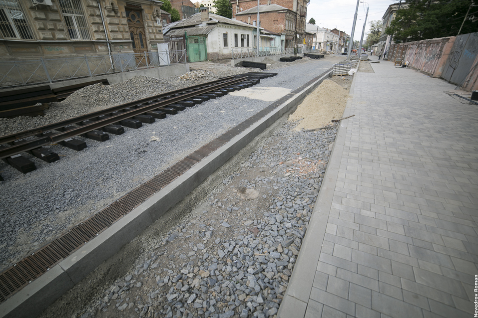 Готовность 80%: Улицу Станиславского в Ростове не успеют завершить до 1 июня ФОТО 2 Готовность 80%: Улицу Станиславского в Ростове не успеют завершить до 1 июня ФОТО 2