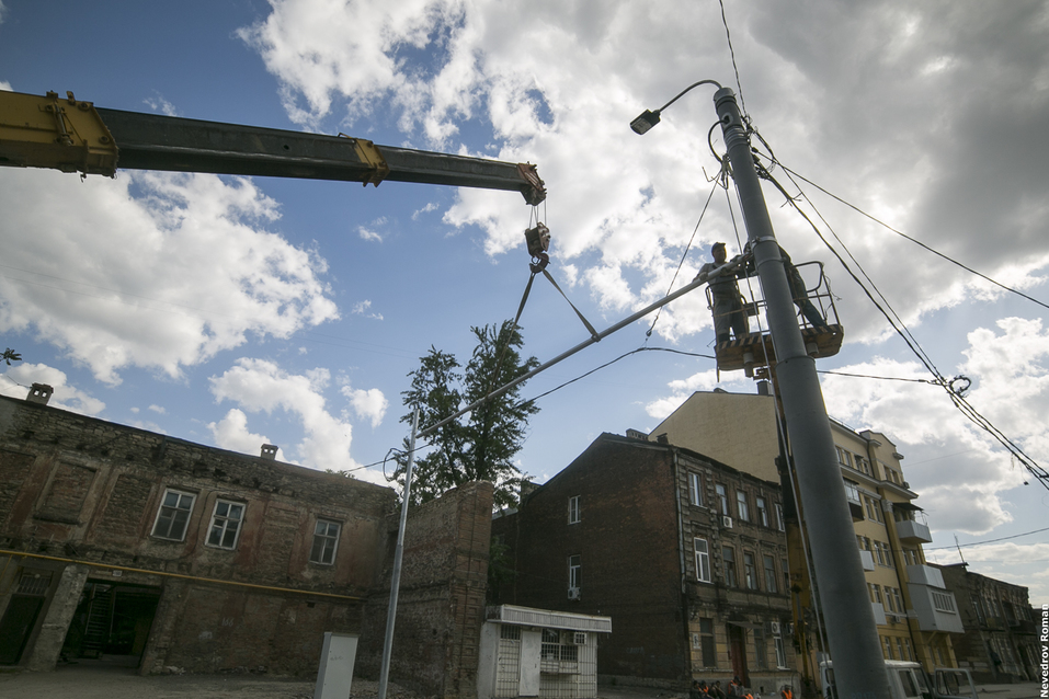 Готовность 80%: Улицу Станиславского в Ростове не успеют завершить до 1 июня ФОТО 4 Готовность 80%: Улицу Станиславского в Ростове не успеют завершить до 1 июня ФОТО 4