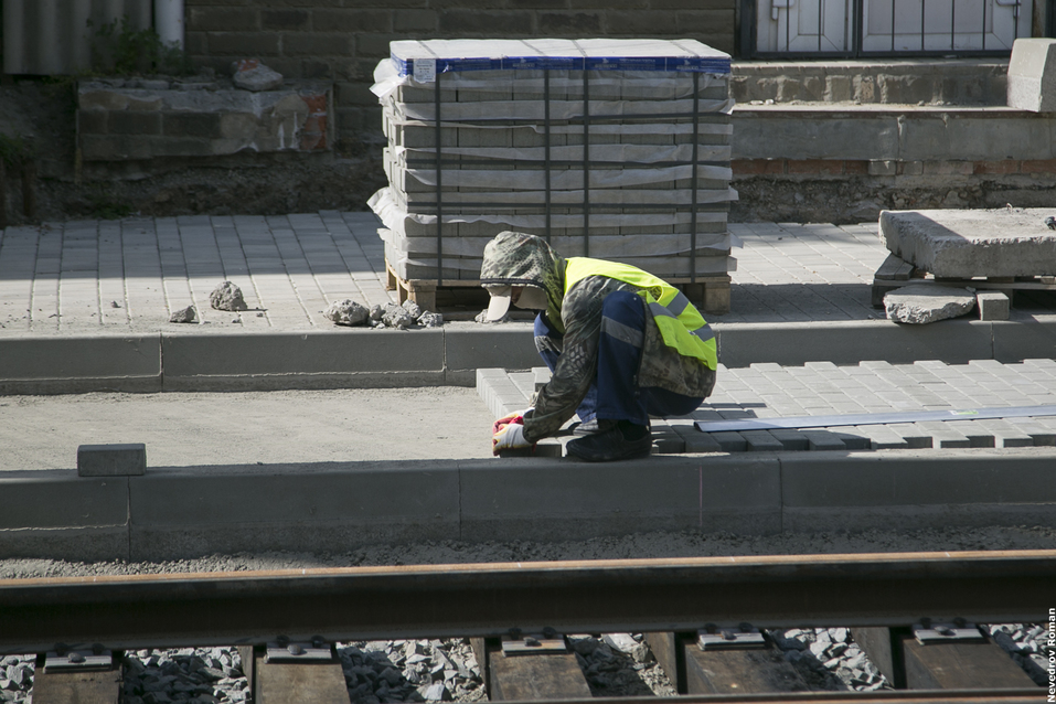 Готовность 80%: Улицу Станиславского в Ростове не успеют завершить до 1 июня ФОТО 8 Готовность 80%: Улицу Станиславского в Ростове не успеют завершить до 1 июня ФОТО 8