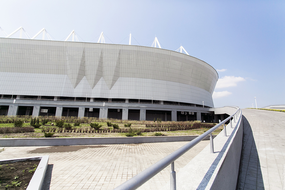 Чем живет стадион "Ростов-Арена" за месяц до первого матча 3 Чем живет стадион "Ростов-Арена" за месяц до первого матча 3