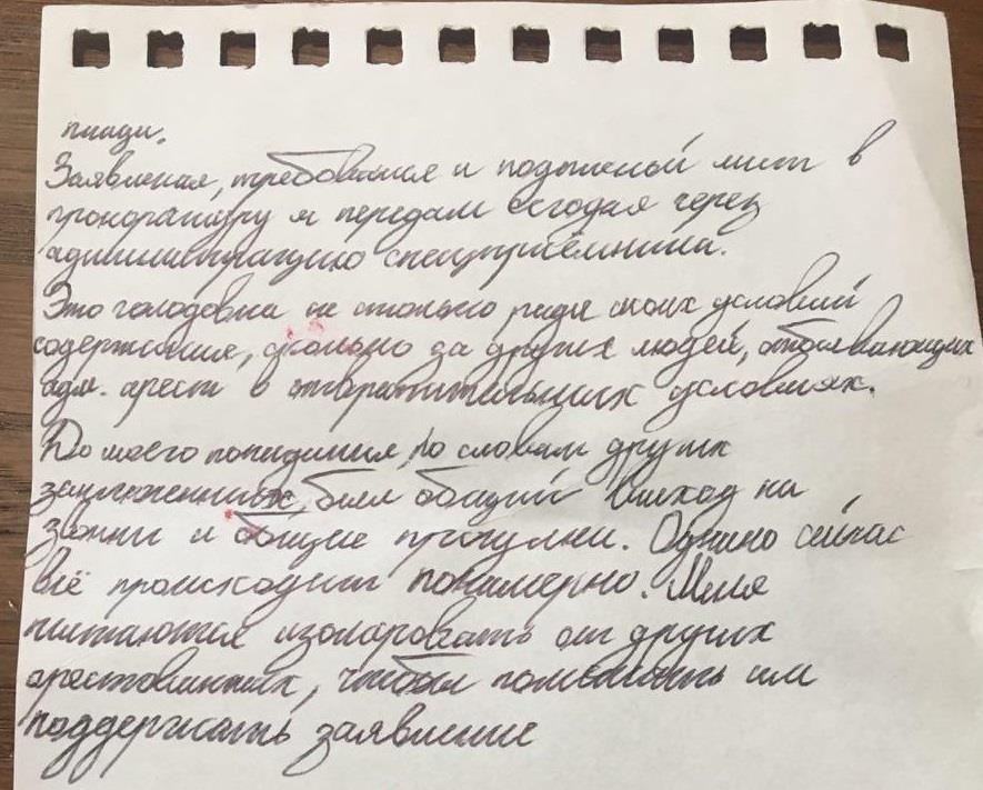 В Челябинске организатор акции «Он нам не царь» объявил голодовку 2 В Челябинске организатор акции «Он нам не царь» объявил голодовку 2