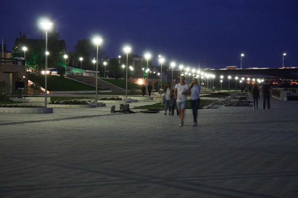 Глава Нижнего Новгорода «зажег» Нижневолжскую набережную. ФОТО 2 Глава Нижнего Новгорода «зажег» Нижневолжскую набережную. ФОТО 2