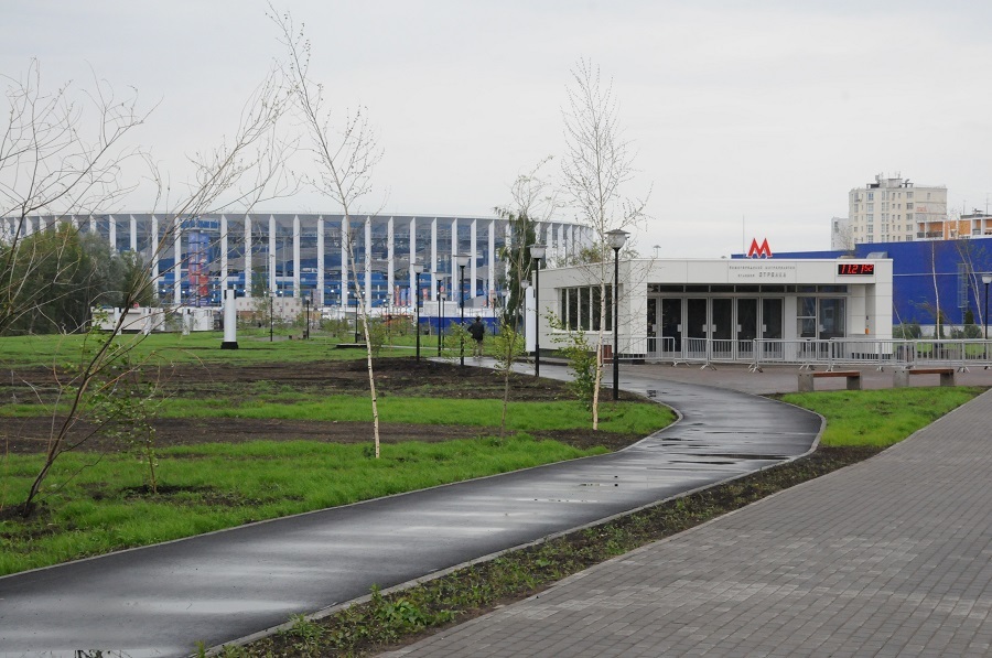 «Это огромное событие». Глеб Никитин открыл станцию метро «Стрелка». ФОТО 3 «Это огромное событие». Глеб Никитин открыл станцию метро «Стрелка». ФОТО 3