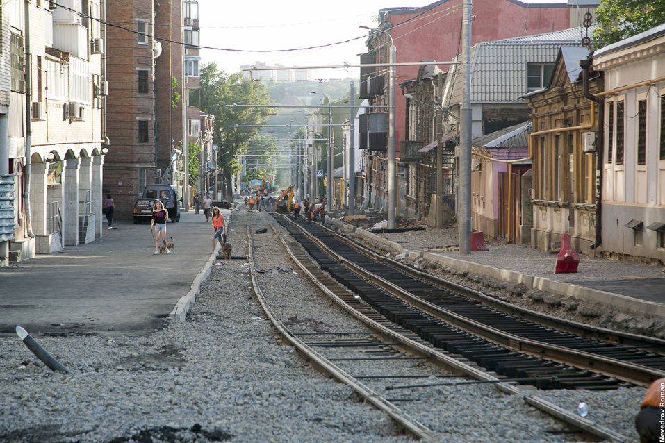 И снова нет: Реконструкцию улицы Станиславского в Ростове вновь не успели закончить в срок 11 И снова нет: Реконструкцию улицы Станиславского в Ростове вновь не успели закончить в срок 11