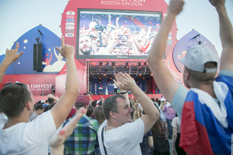 Как Ростов встречал чемпионат мира по футболу ФОТОРЕПОРТАЖ 13 Как Ростов встречал чемпионат мира по футболу ФОТОРЕПОРТАЖ 13