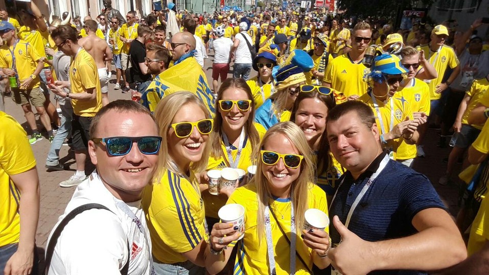 В Нижнем Новгороде первый матч ЧМ-2018 завершился победой сборной Швеции. ФОТО 6 В Нижнем Новгороде первый матч ЧМ-2018 завершился победой сборной Швеции. ФОТО 6