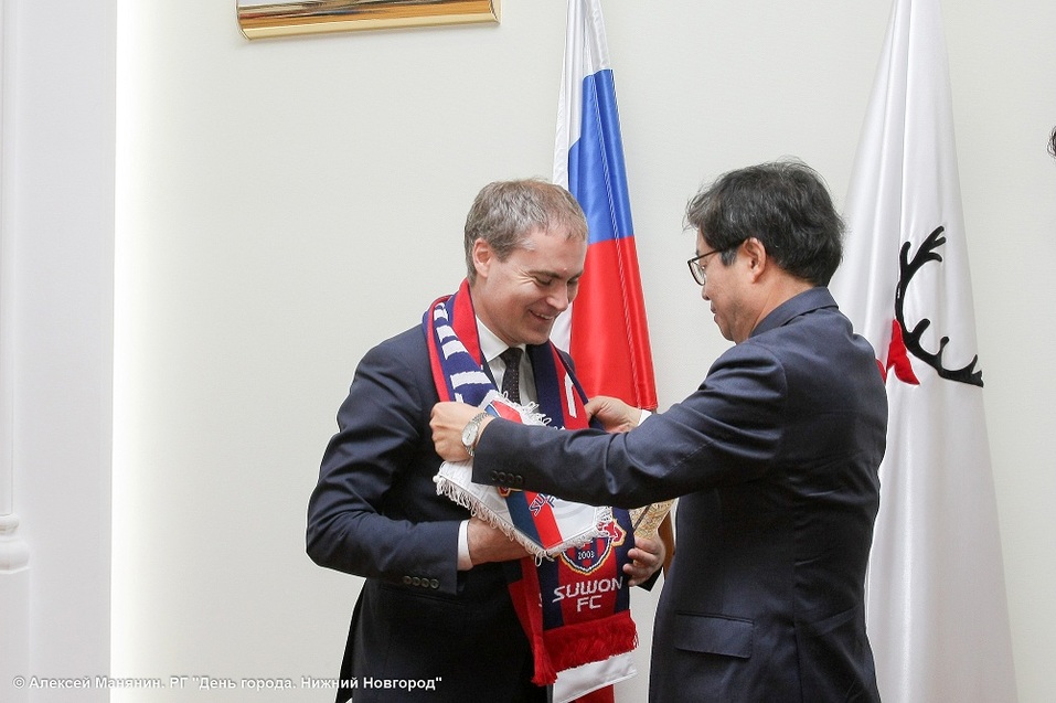 Мэр города Сувон высоко оценил готовность Нижнего Новгорода к ЧМ по футболу FIFA 2018™ 3 Мэр города Сувон высоко оценил готовность Нижнего Новгорода к ЧМ по футболу FIFA 2018™ 3