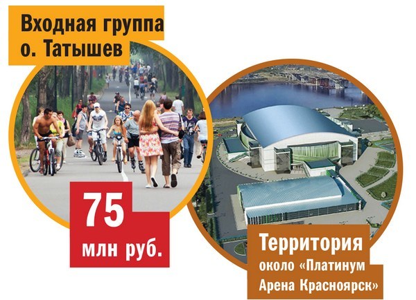 Карта благоустройства Красноярска: что изменится в городе 5 Карта благоустройства Красноярска: что изменится в городе 5