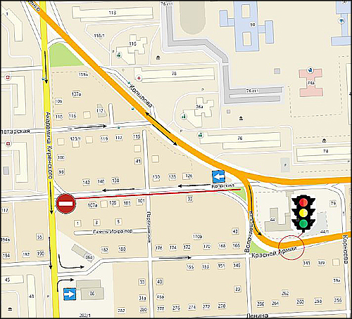 Улицу Копылова в Красноярске полностью перекрывать не будут 1 Улицу Копылова в Красноярске полностью перекрывать не будут 1
