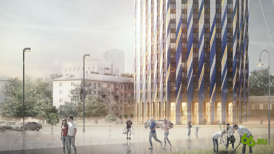 Небоскреб «в песочнице» за 685 млн. В центре Екатеринбурга возведут новую большую башню 1 Небоскреб «в песочнице» за 685 млн. В центре Екатеринбурга возведут новую большую башню 1