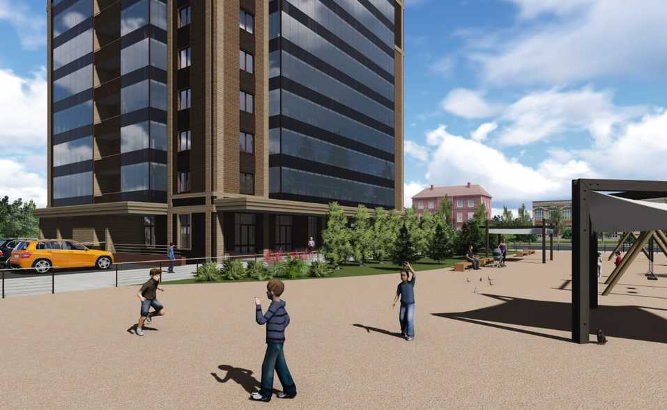 ЖК Октябрьский: стены планируем поднимать в сентябре 2 ЖК Октябрьский: стены планируем поднимать в сентябре 2