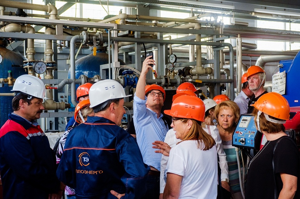 Делегация Норвежского профсоюза «Фагфорбундет» высоко оценила условия труда в Теплоэнерго 1 Делегация Норвежского профсоюза «Фагфорбундет» высоко оценила условия труда в Теплоэнерго 1