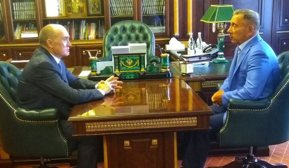 Александр Аристов лично встретился с Борисом Дубровским 1 Александр Аристов лично встретился с Борисом Дубровским 1