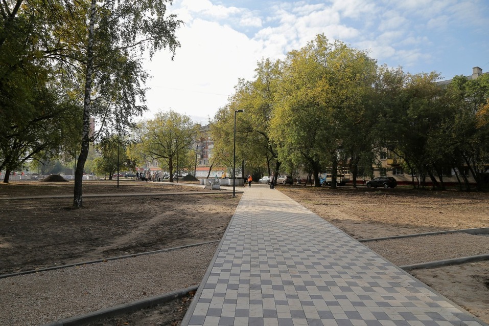 «Сквер имени Героя Прыгунова должен быть готов к концу октября 2018 г.», – Владимир Панов 1 «Сквер имени Героя Прыгунова должен быть готов к концу октября 2018 г.», – Владимир Панов 1