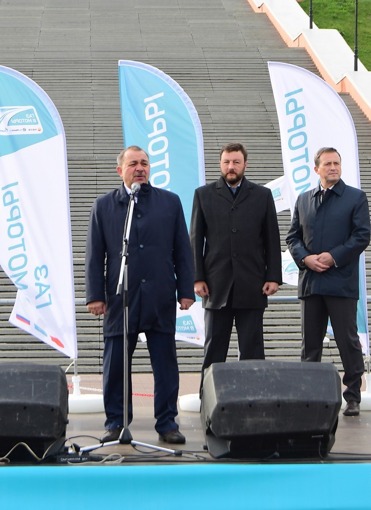 ООО «Газпром трансгаз Нижний Новгород» встретил участников автопробега «Газ в моторы» 2 ООО «Газпром трансгаз Нижний Новгород» встретил участников автопробега «Газ в моторы» 2