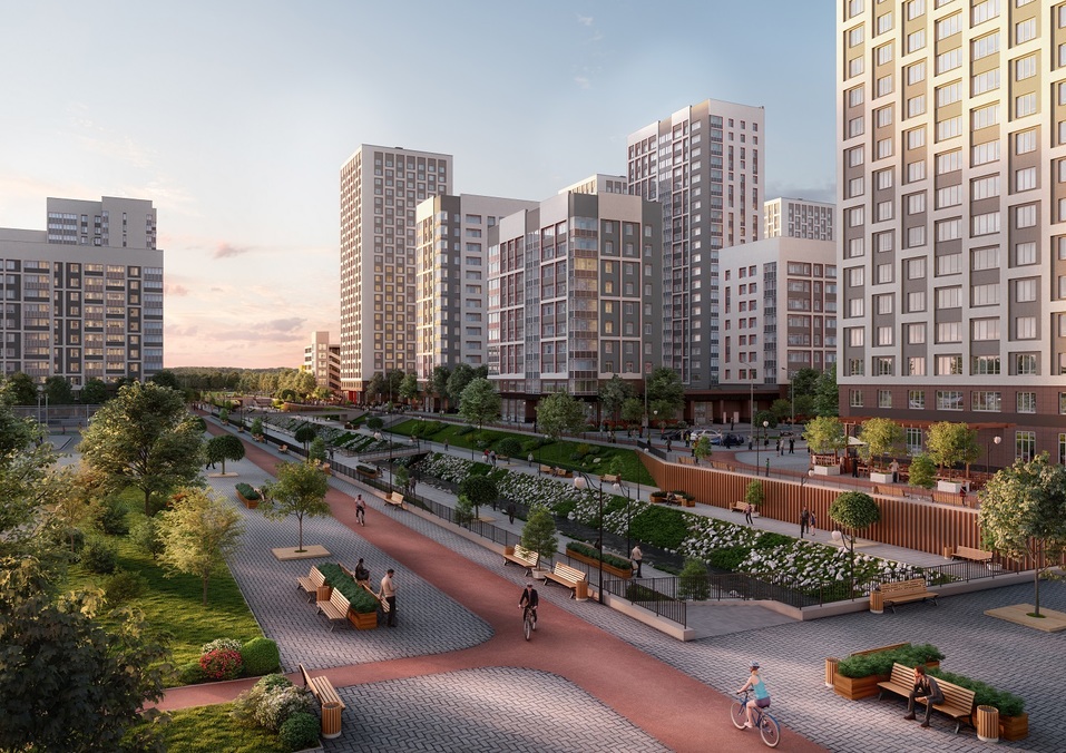 Отдых рядом с домом: как в Екатеринбурге строят квартал с парком, кораблем и набережной 3 Отдых рядом с домом: как в Екатеринбурге строят квартал с парком, кораблем и набережной 3