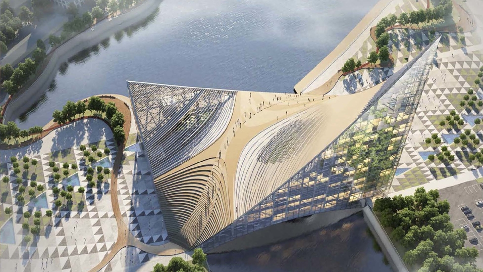 Слева ШОС, справа — БРИКС. К саммитам-2020 в Челябинске возведут две башни 1 Слева ШОС, справа — БРИКС. К саммитам-2020 в Челябинске возведут две башни 1